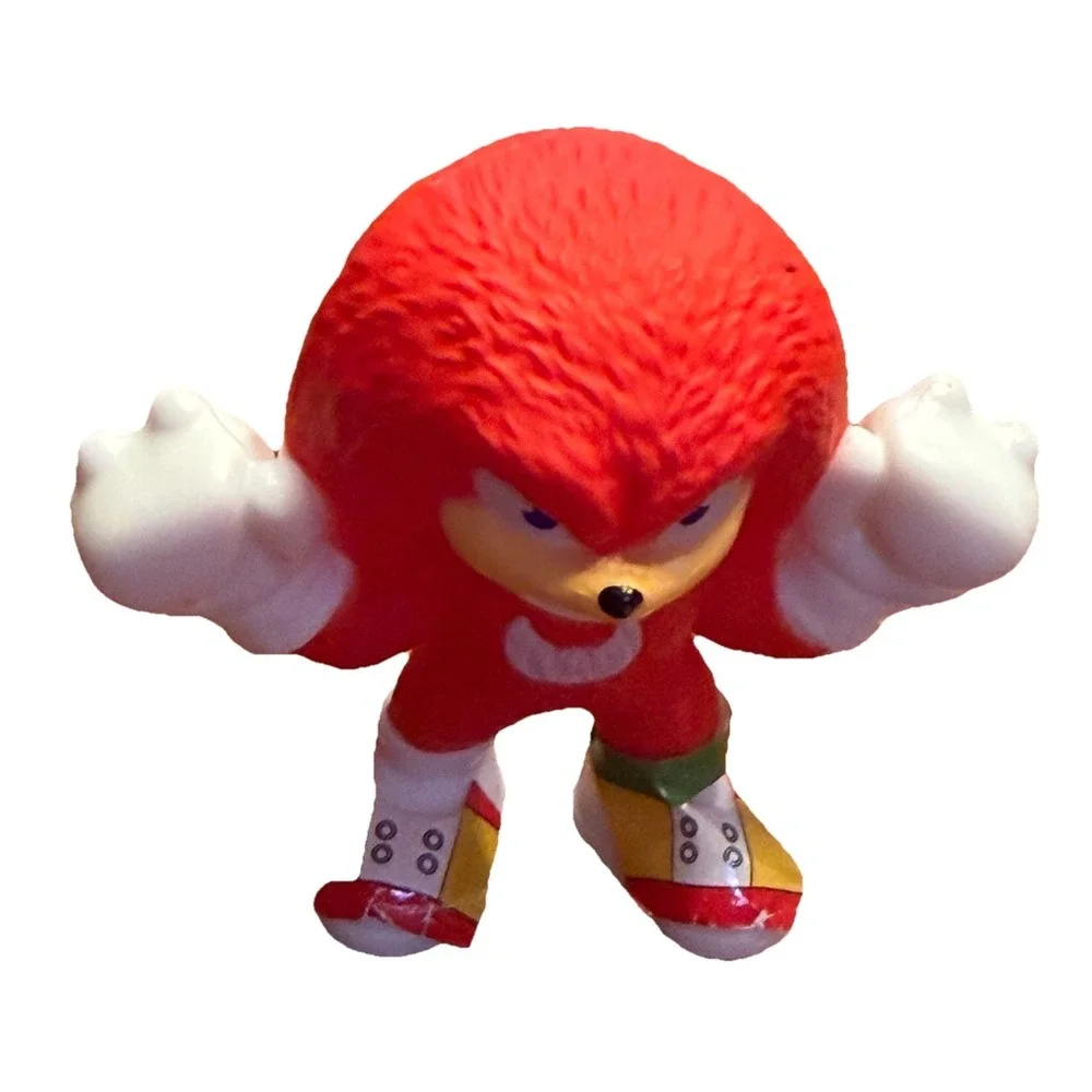 Sonic the Hedgehog 3 Toy 2024 McDonald's Happy Meal Red Blue Knuckles Sonic Lot
